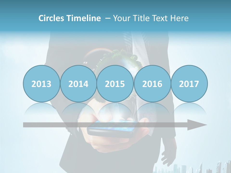 Internet Send Concept PowerPoint Template