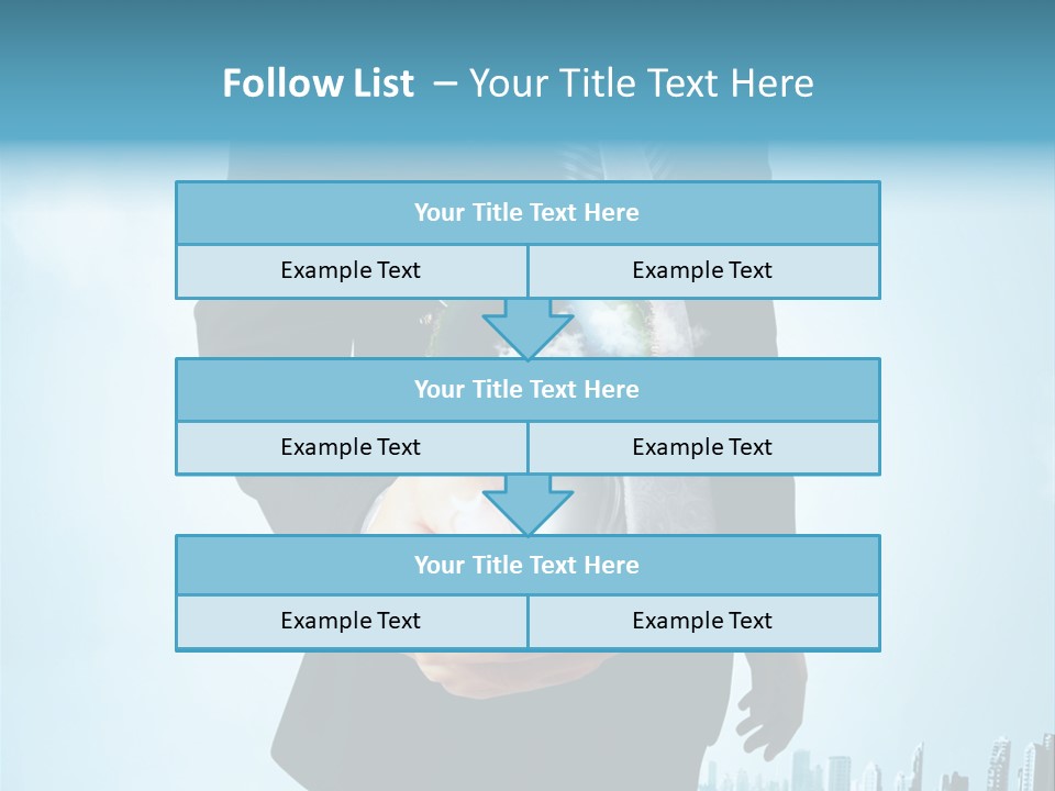 Internet Send Concept PowerPoint Template
