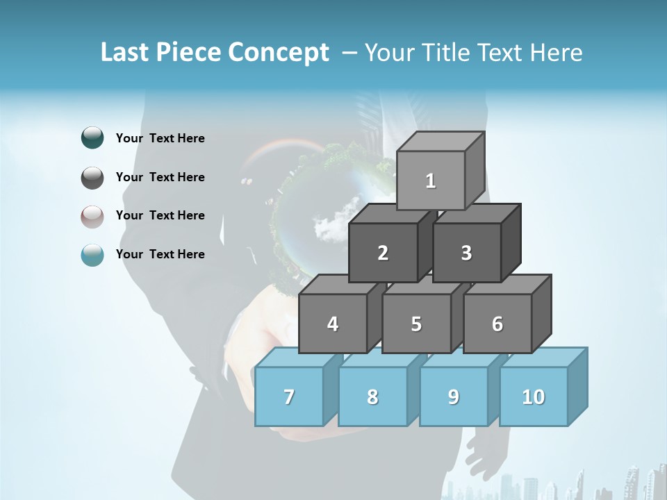 Internet Send Concept PowerPoint Template