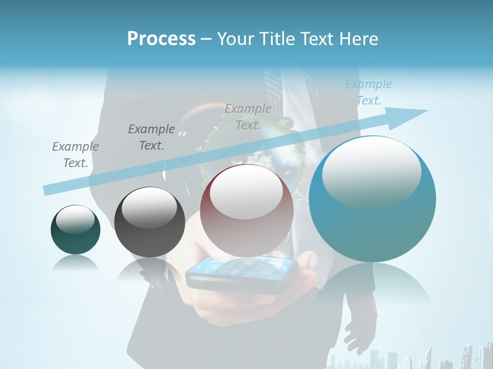 Internet Send Concept PowerPoint Template