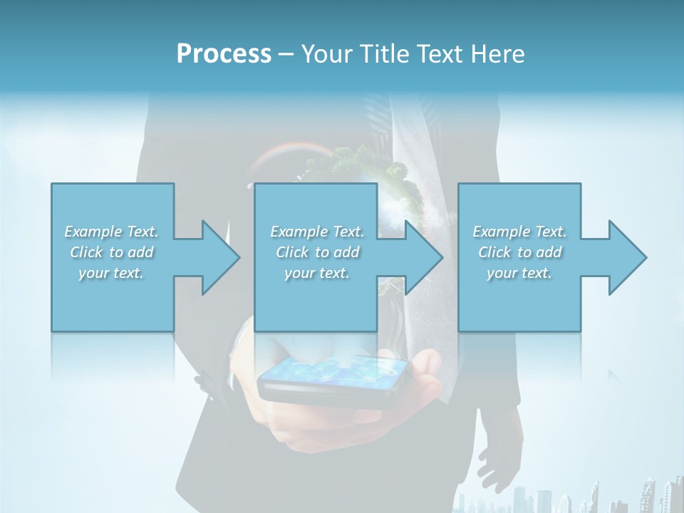 Internet Send Concept PowerPoint Template
