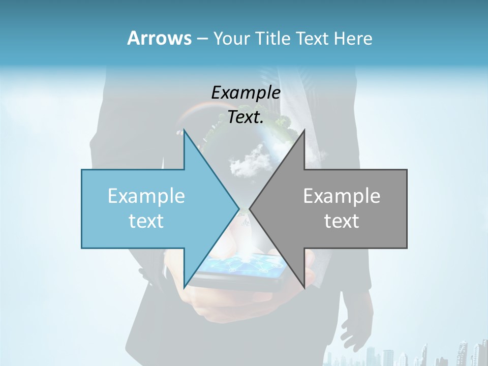 Internet Send Concept PowerPoint Template