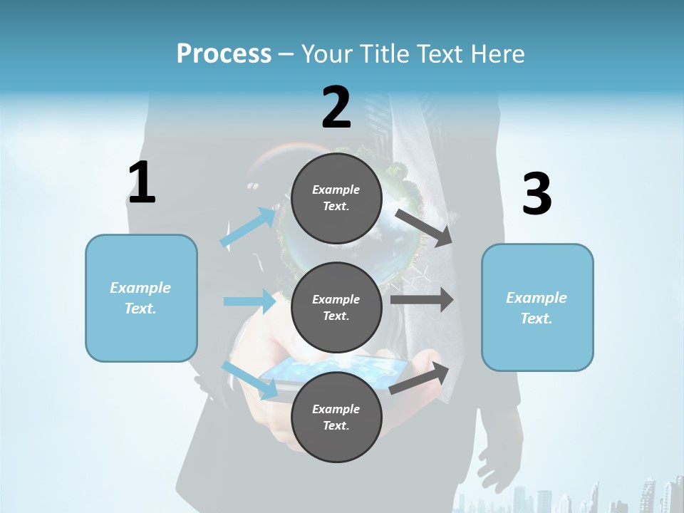 Internet Send Concept PowerPoint Template