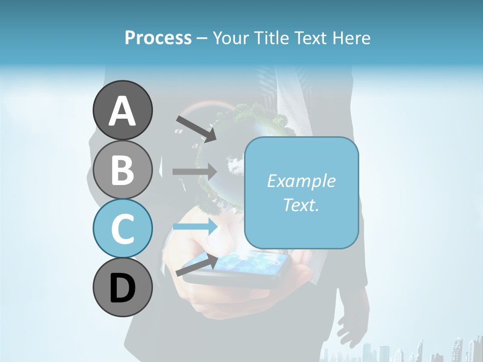 Internet Send Concept PowerPoint Template