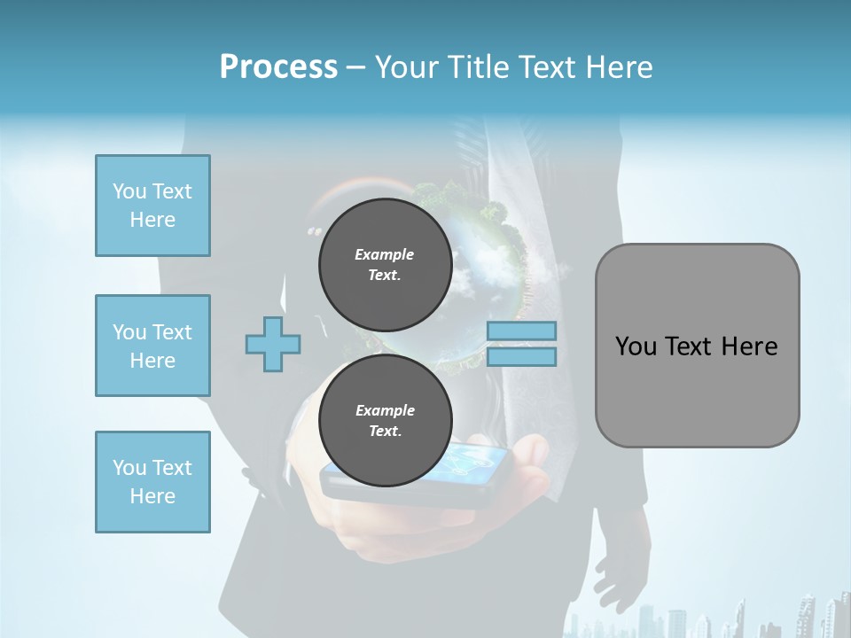 Internet Send Concept PowerPoint Template