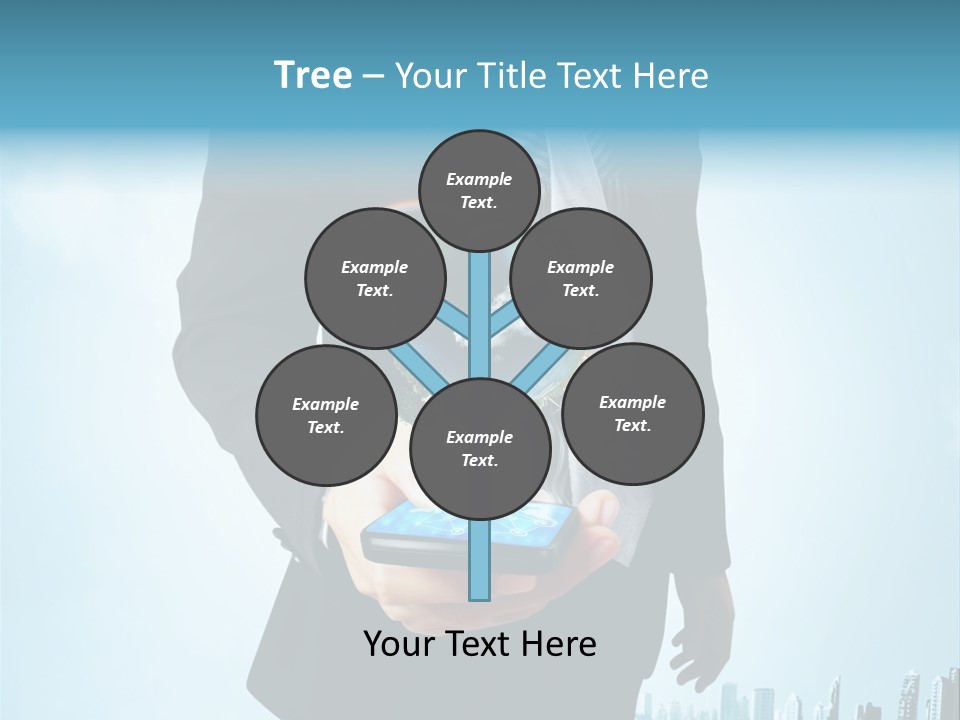 Internet Send Concept PowerPoint Template