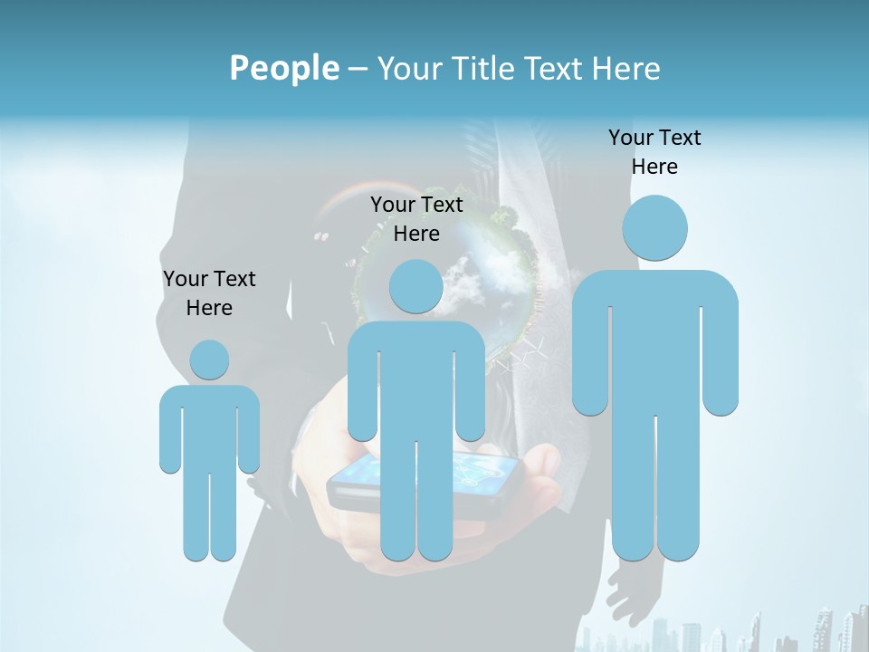 Internet Send Concept PowerPoint Template