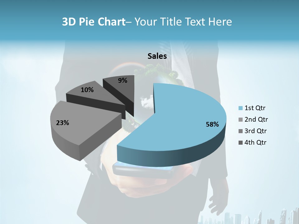 Internet Send Concept PowerPoint Template