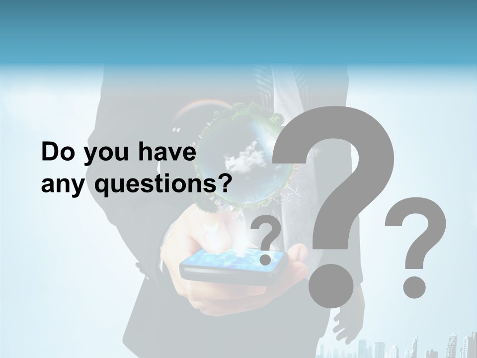 Internet Send Concept PowerPoint Template