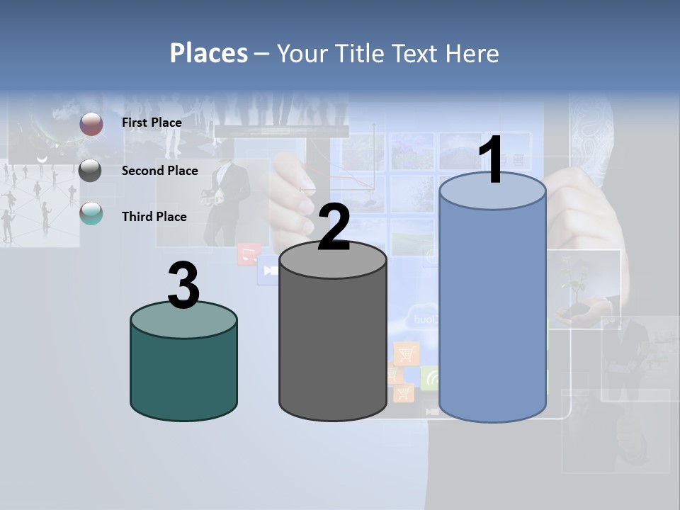 Display Technology Media PowerPoint Template