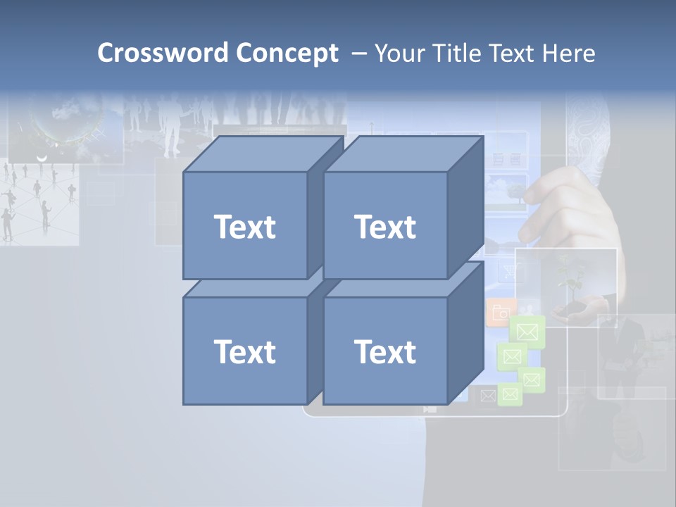 Display Technology Media PowerPoint Template
