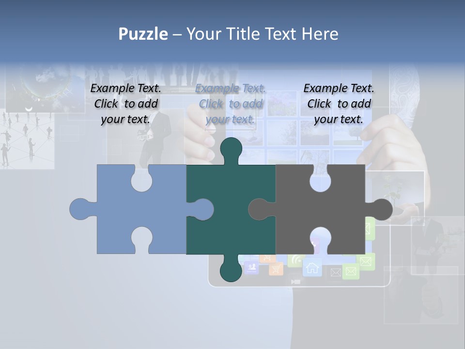 Display Technology Media PowerPoint Template