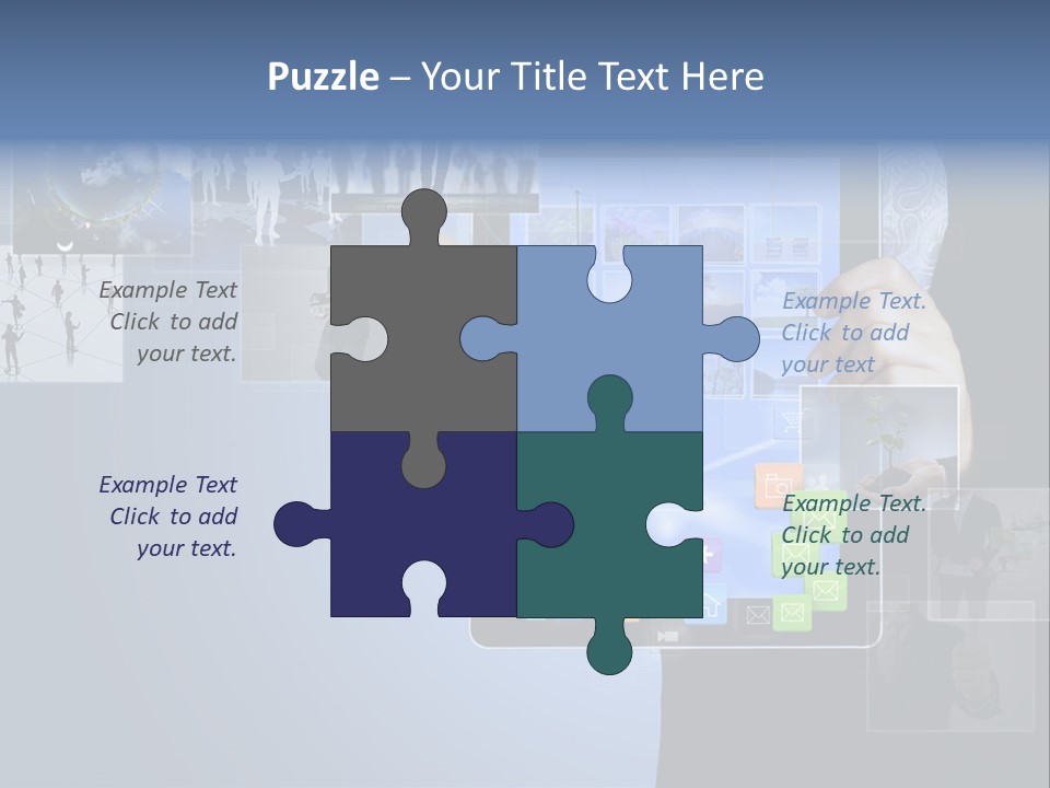 Display Technology Media PowerPoint Template