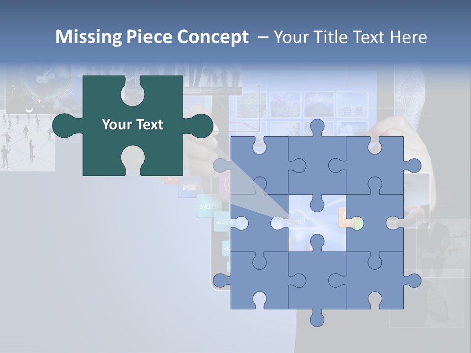 Display Technology Media PowerPoint Template