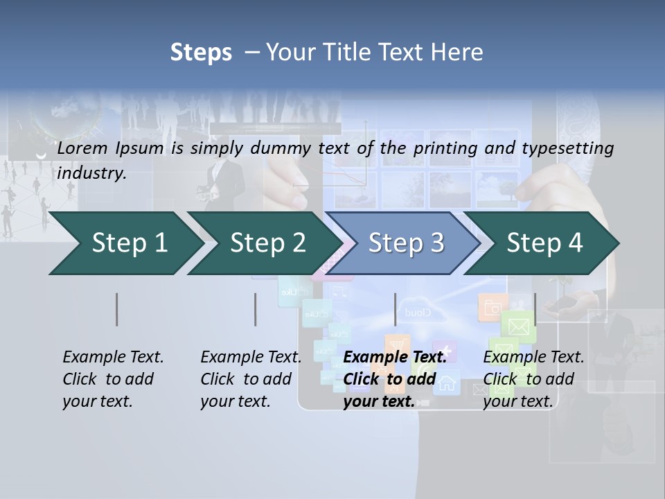 Display Technology Media PowerPoint Template