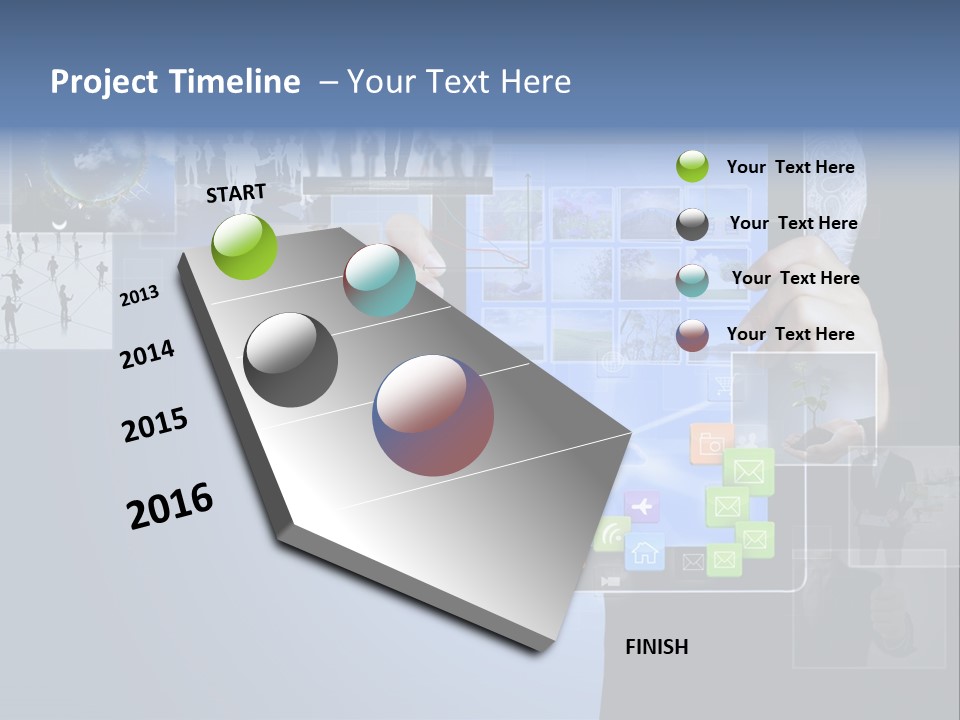 Display Technology Media PowerPoint Template