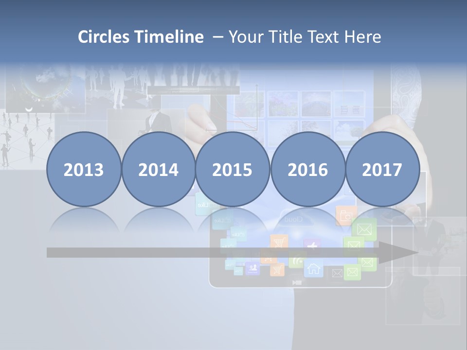 Display Technology Media PowerPoint Template