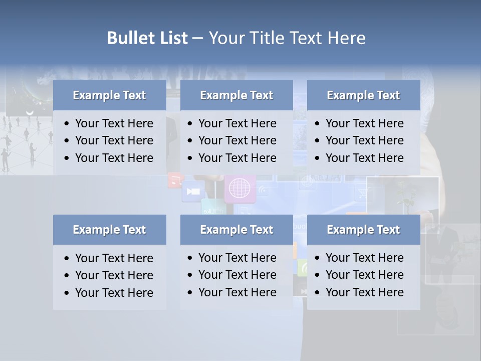 Display Technology Media PowerPoint Template