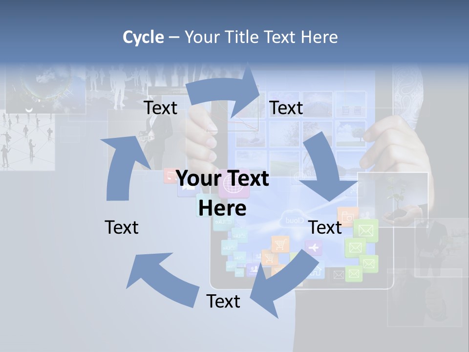 Display Technology Media PowerPoint Template