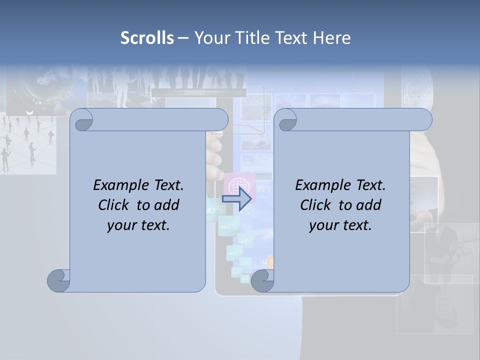 Display Technology Media PowerPoint Template