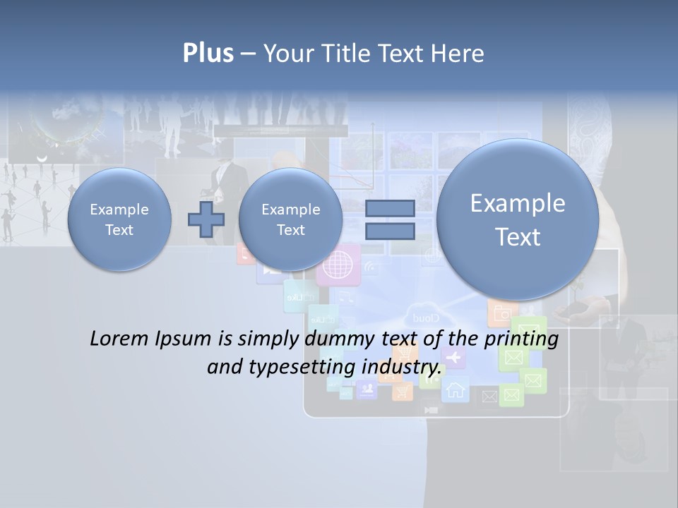 Display Technology Media PowerPoint Template