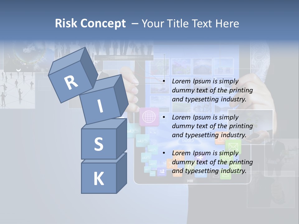 Display Technology Media PowerPoint Template