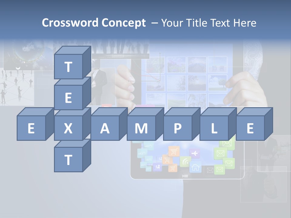 Display Technology Media PowerPoint Template
