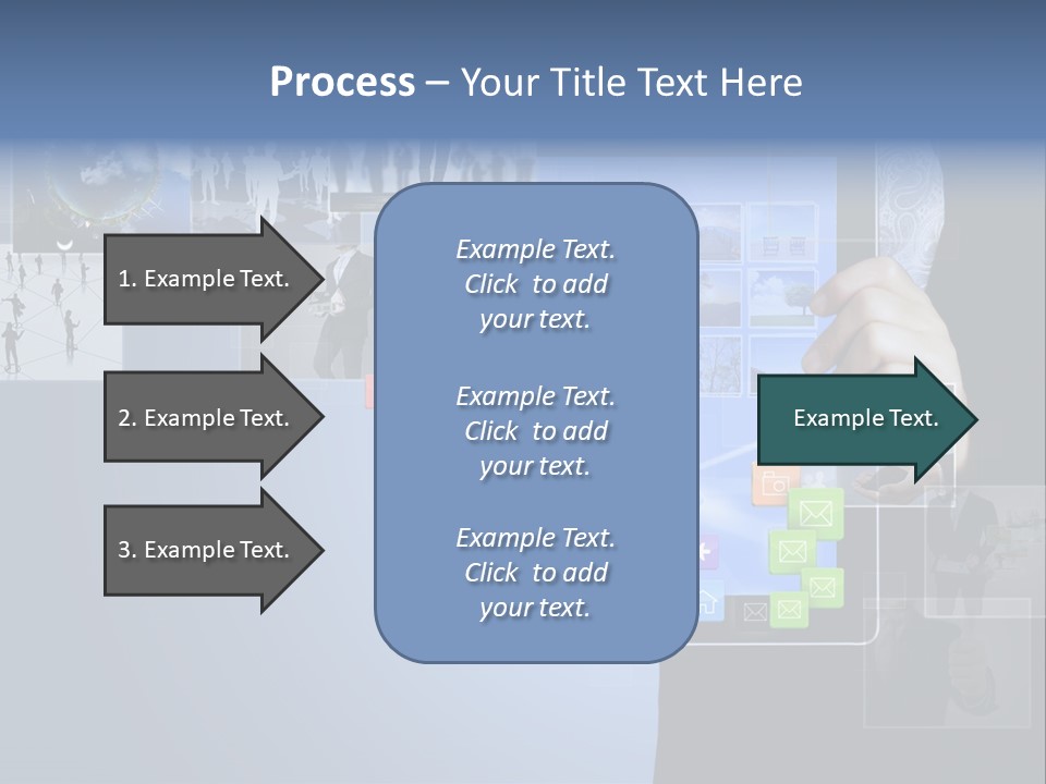 Display Technology Media PowerPoint Template
