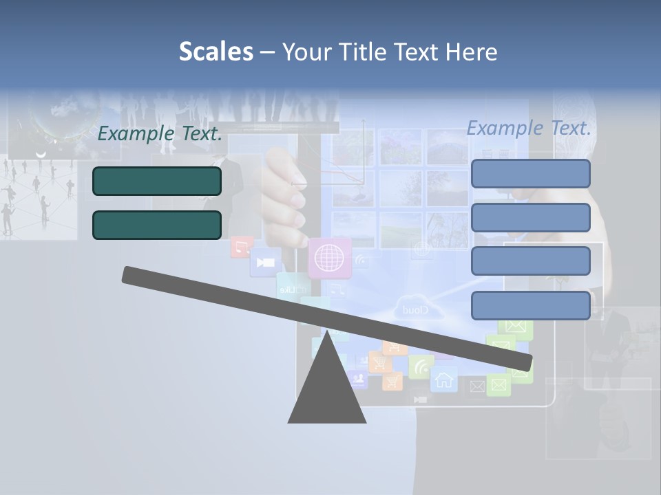 Display Technology Media PowerPoint Template