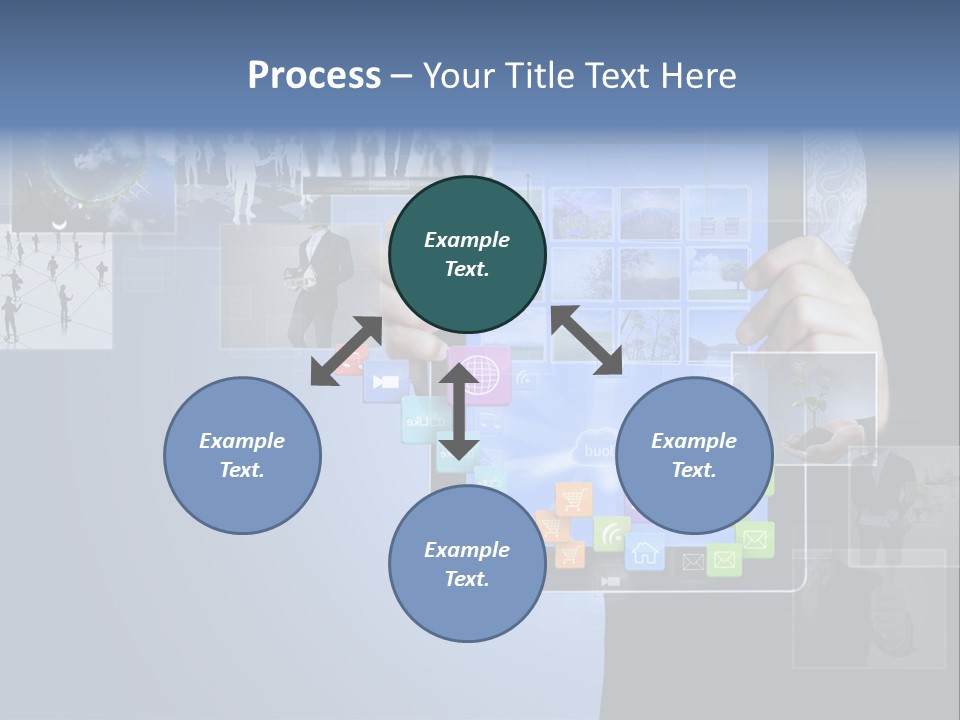 Display Technology Media PowerPoint Template