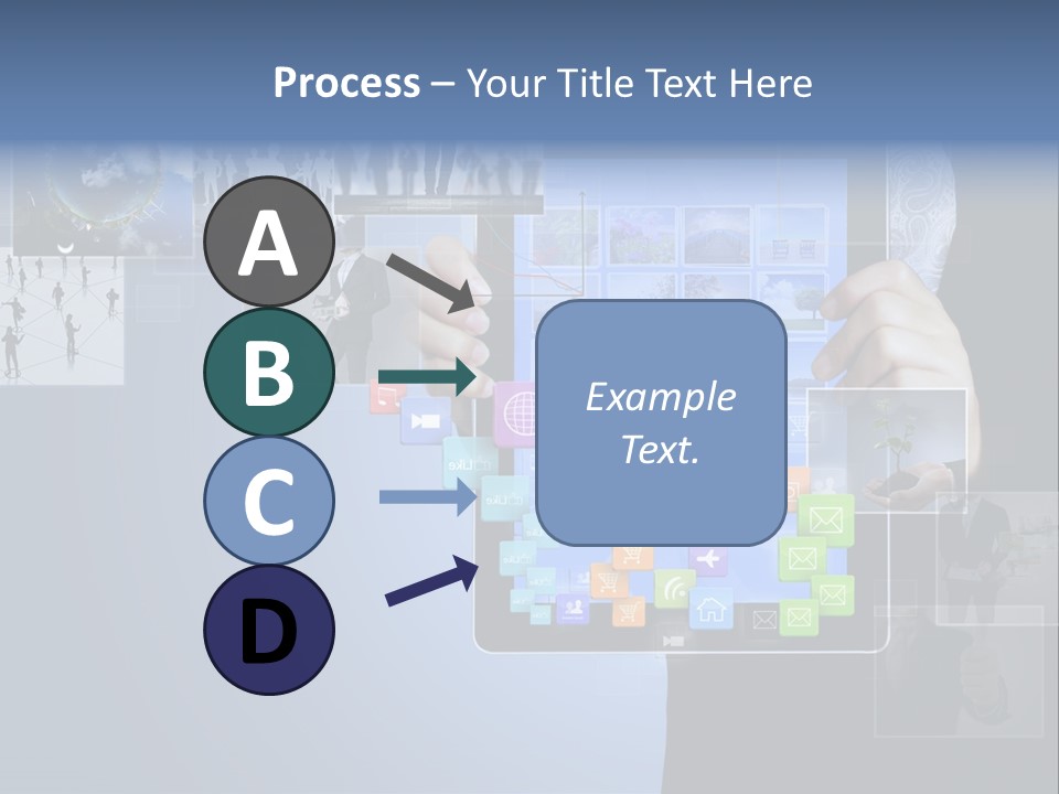 Display Technology Media PowerPoint Template