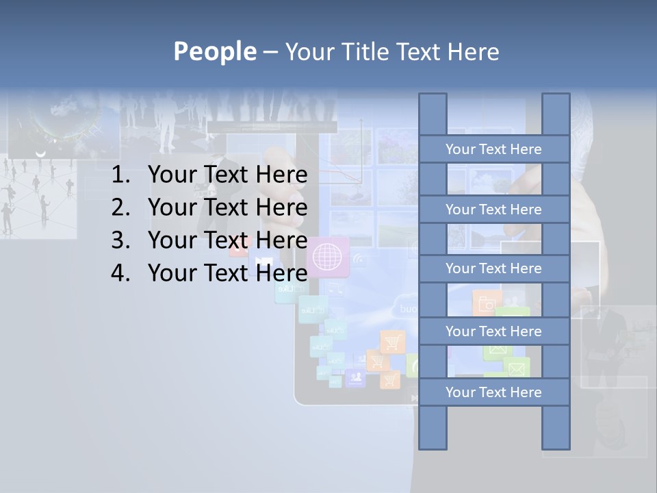 Display Technology Media PowerPoint Template
