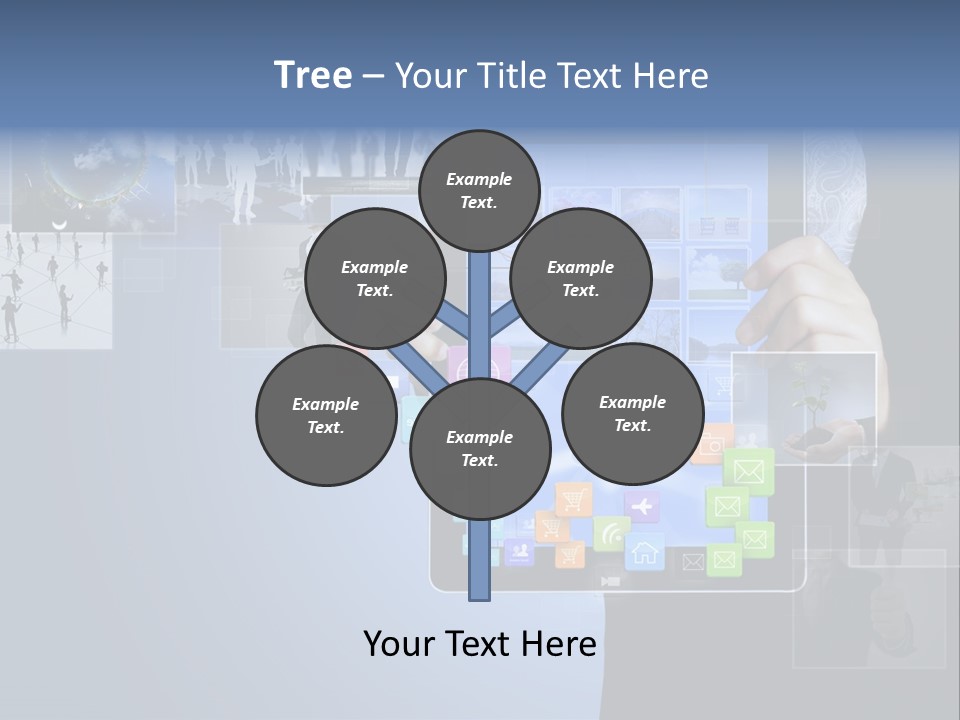 Display Technology Media PowerPoint Template