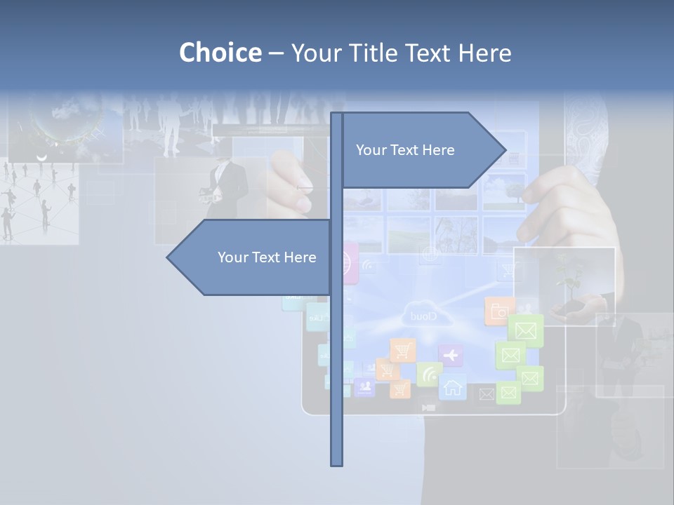 Display Technology Media PowerPoint Template