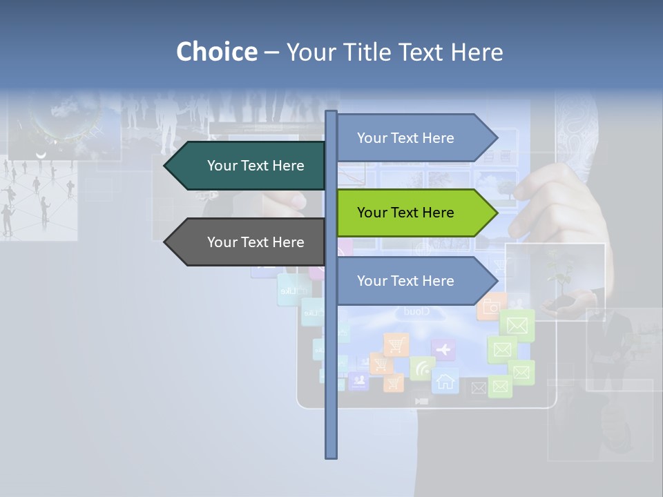 Display Technology Media PowerPoint Template