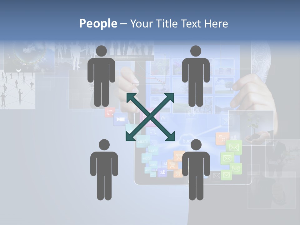 Display Technology Media PowerPoint Template