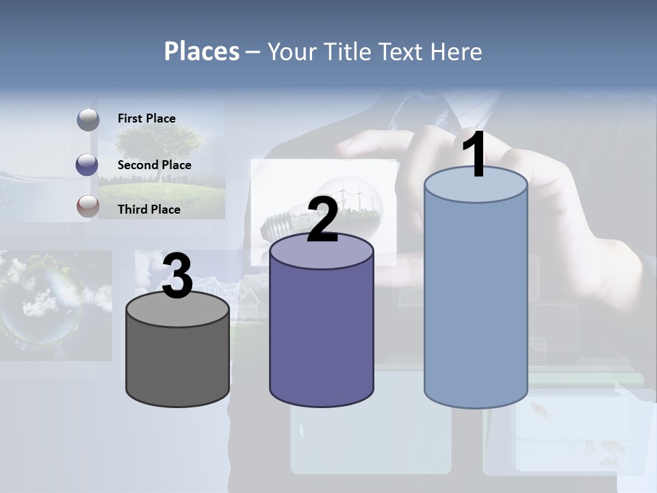 Touch Digital Media PowerPoint Template