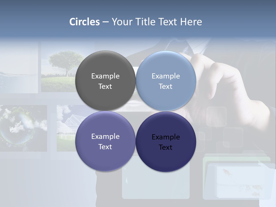 Touch Digital Media PowerPoint Template