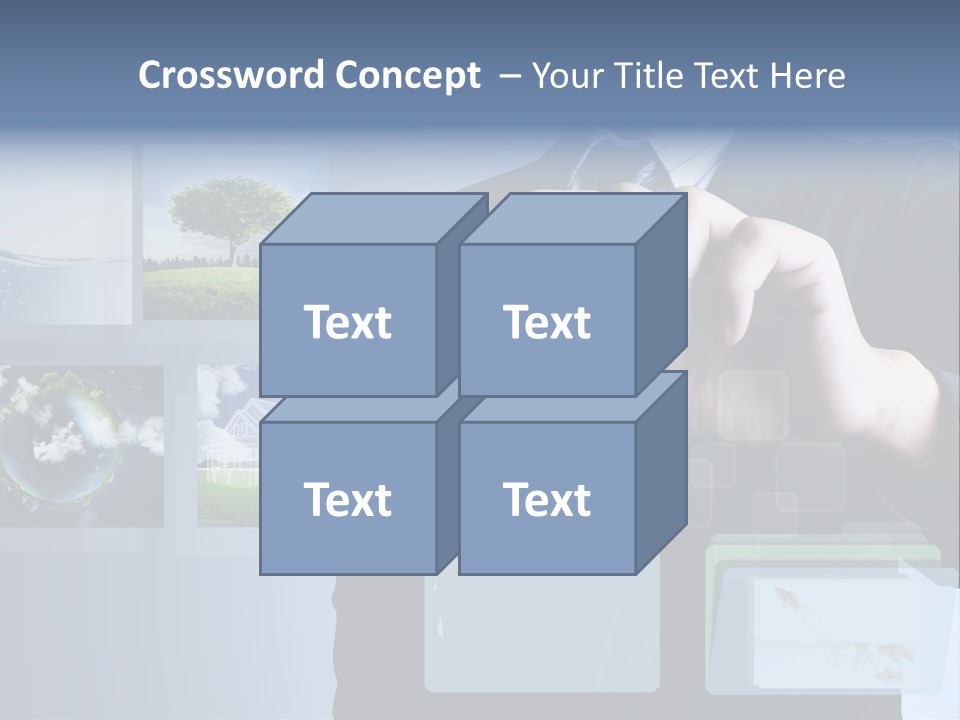 Touch Digital Media PowerPoint Template