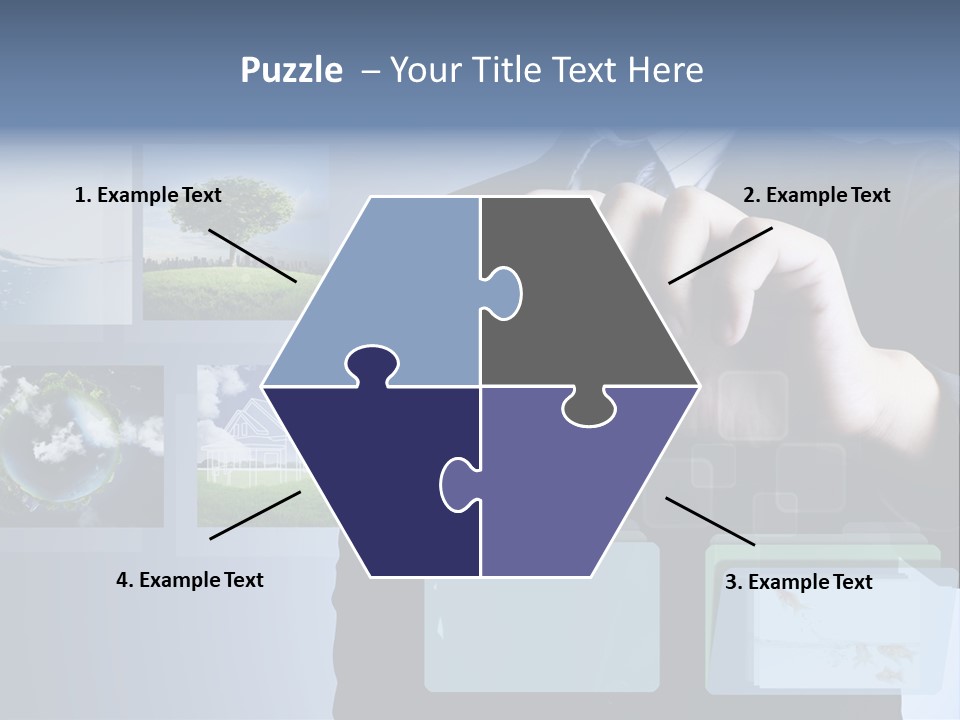 Touch Digital Media PowerPoint Template
