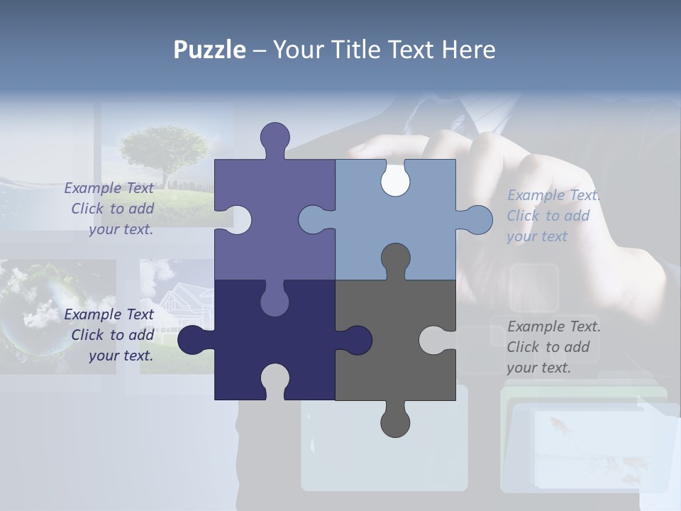 Touch Digital Media PowerPoint Template