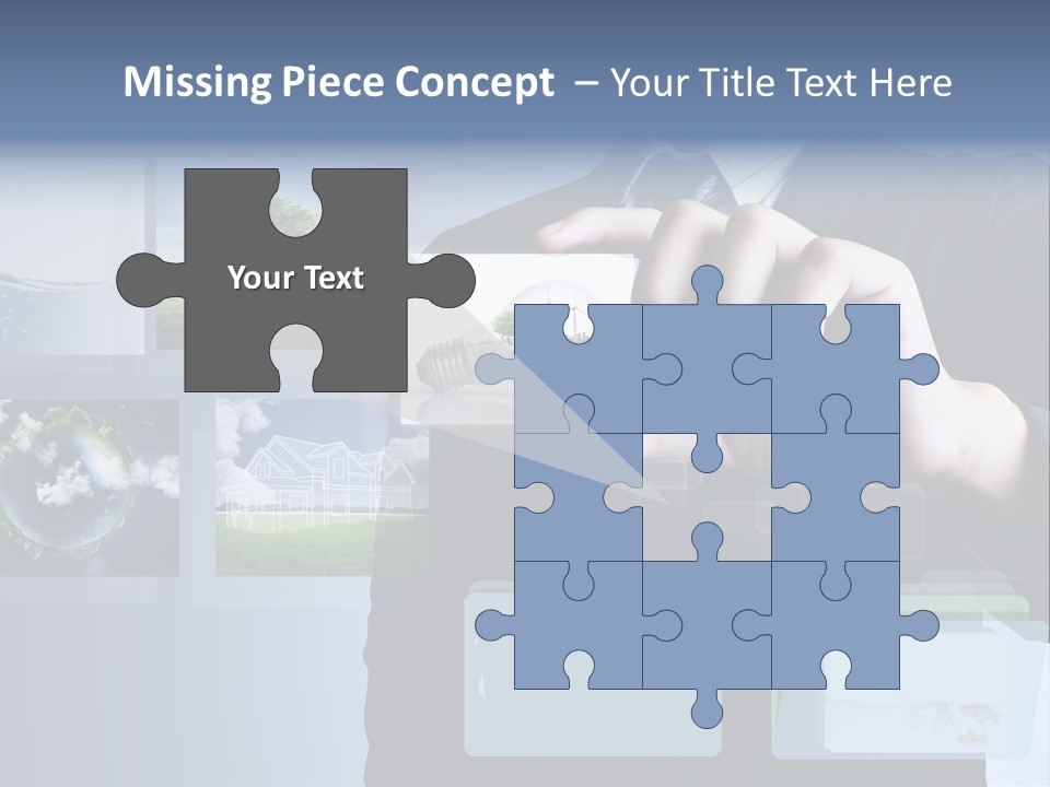 Touch Digital Media PowerPoint Template