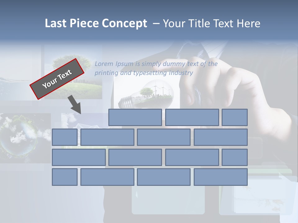 Touch Digital Media PowerPoint Template