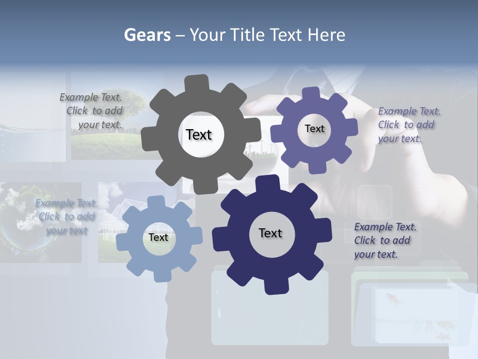 Touch Digital Media PowerPoint Template