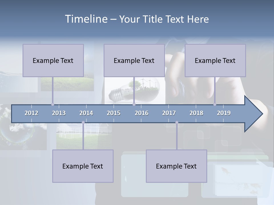 Touch Digital Media PowerPoint Template