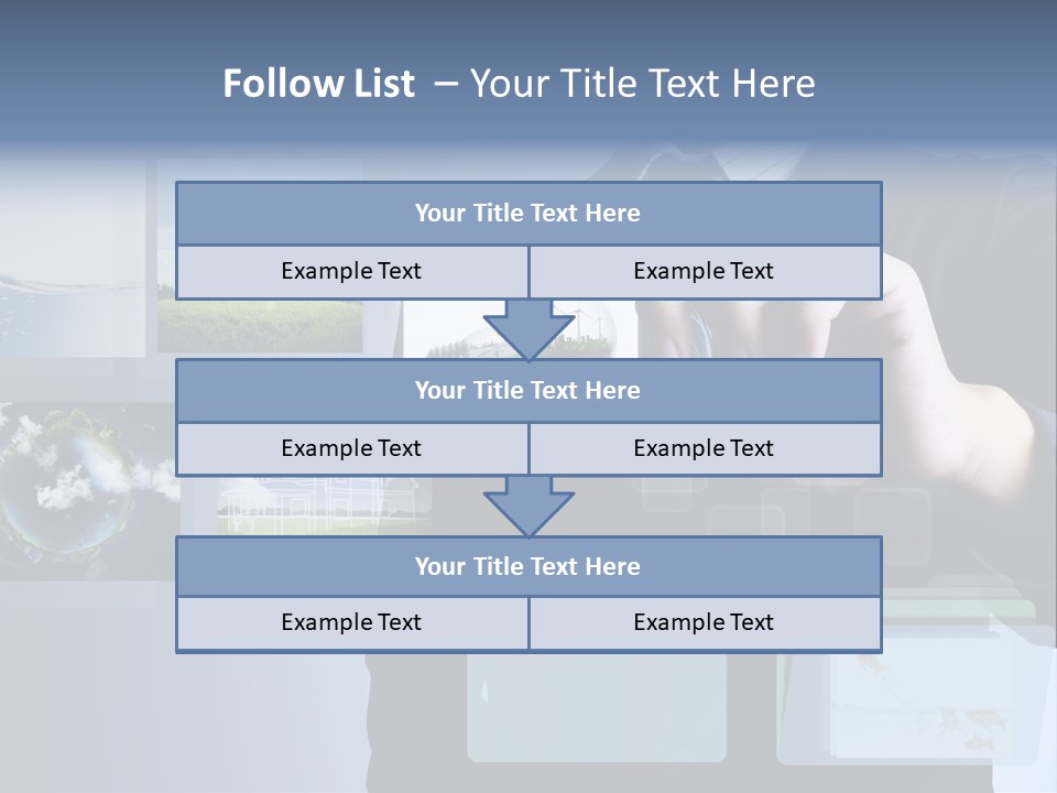Touch Digital Media PowerPoint Template