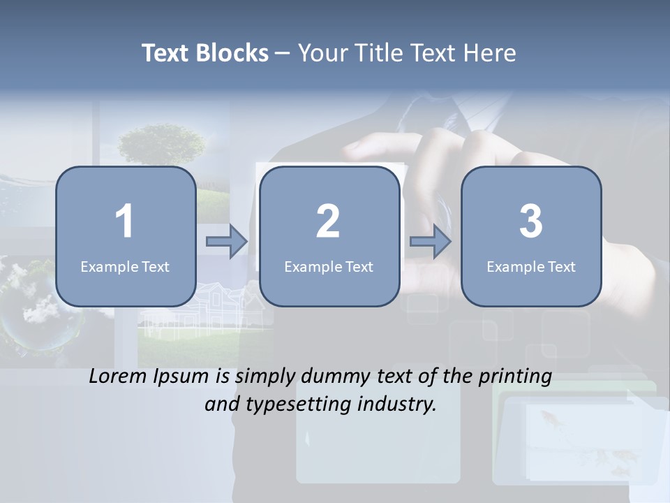 Touch Digital Media PowerPoint Template