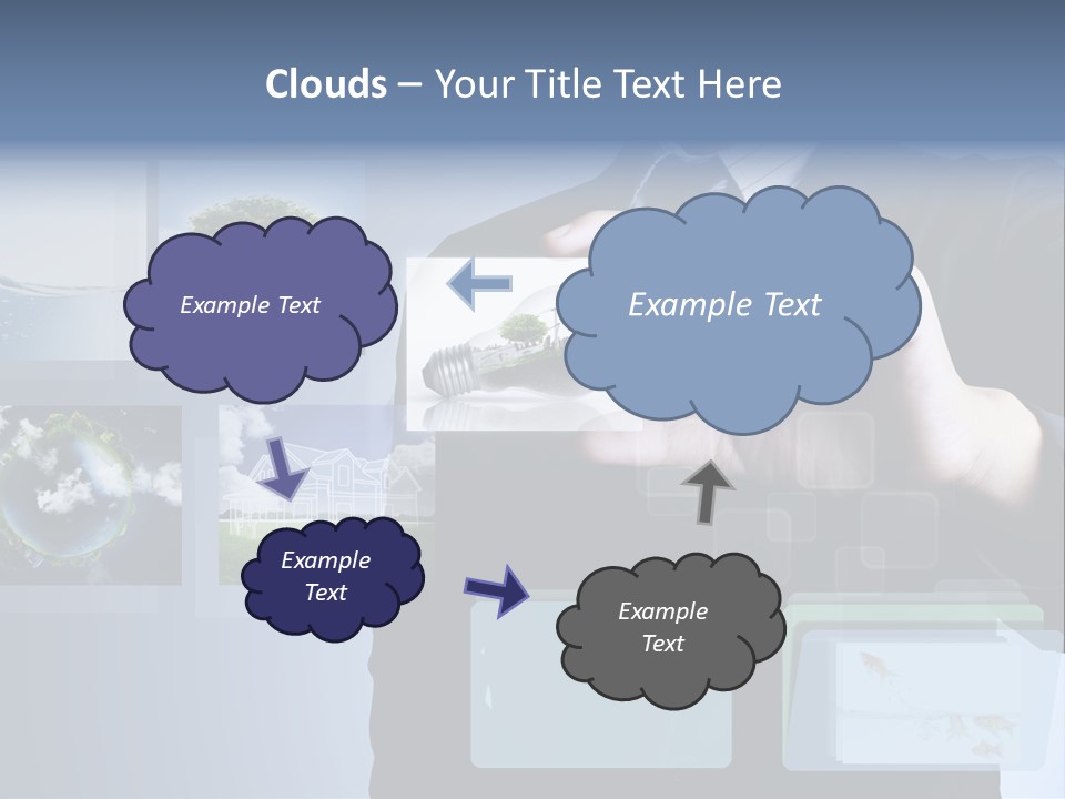 Touch Digital Media PowerPoint Template