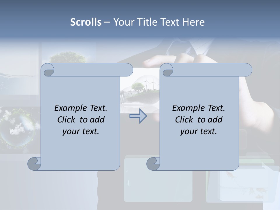 Touch Digital Media PowerPoint Template