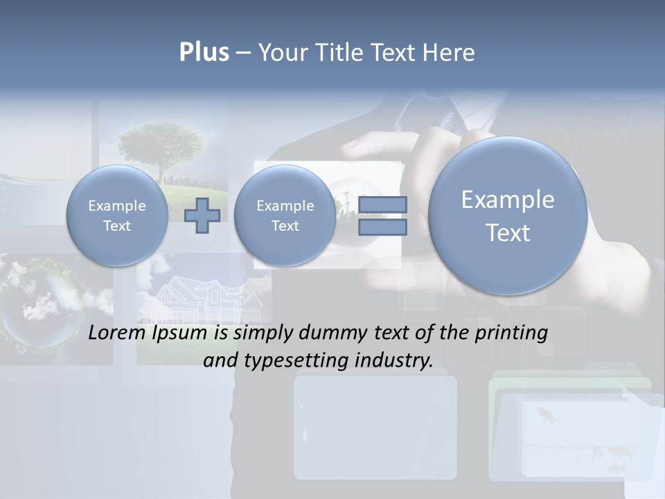Touch Digital Media PowerPoint Template